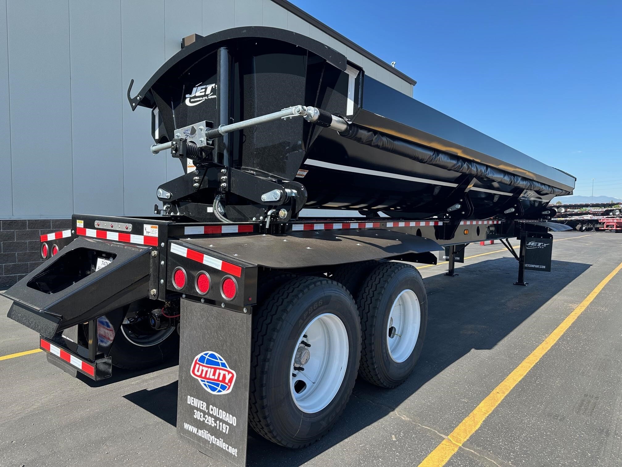 2026 JET JET Tandem Air Ride Side Dump 40', 2 Way Valve, El in Henderson, CO