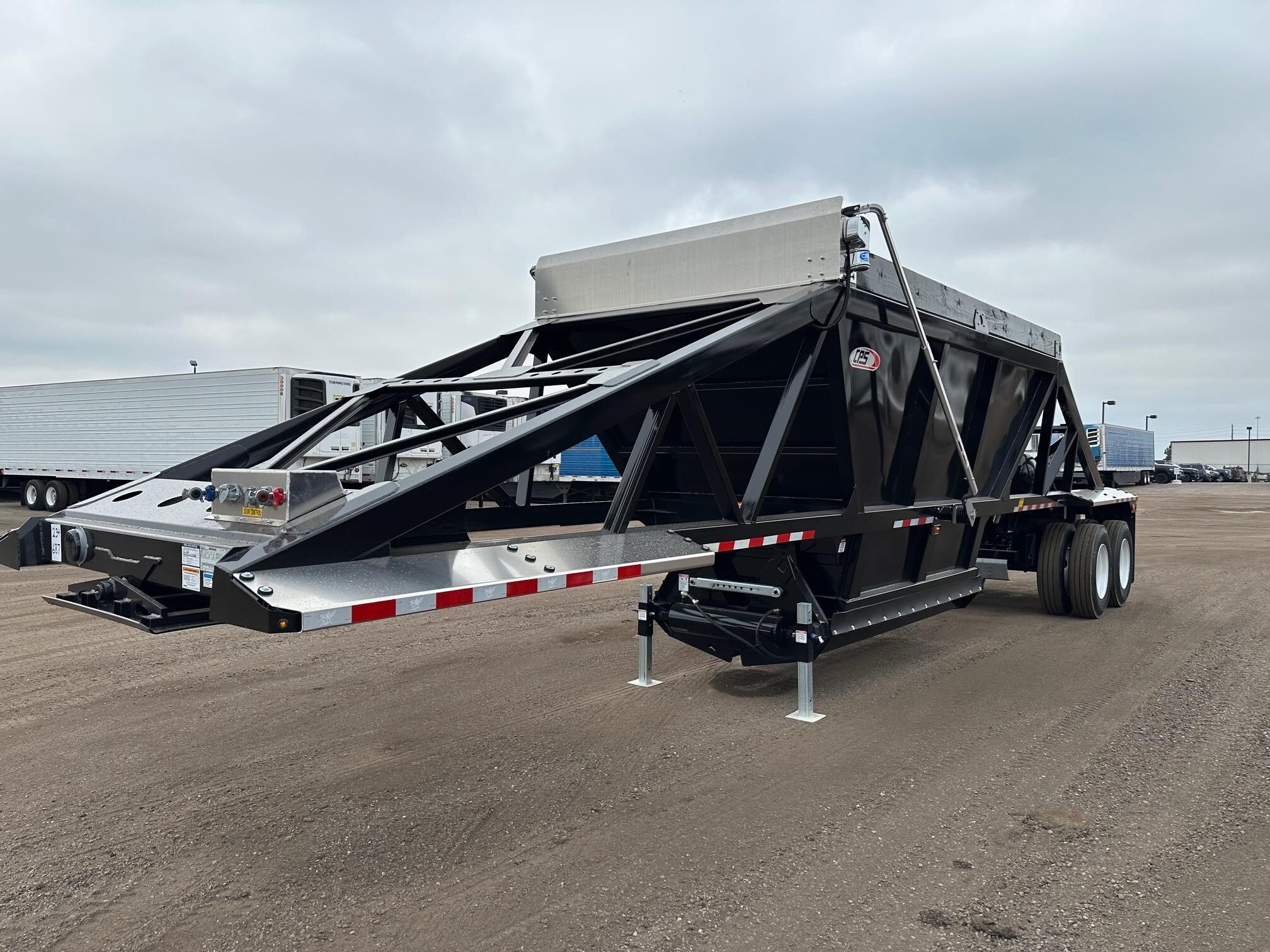 2027 CPS 40' LIGHT WEIGHT BOTTOM DUMP, AIR RIDE, HD PUSH BL in Henderson, CO