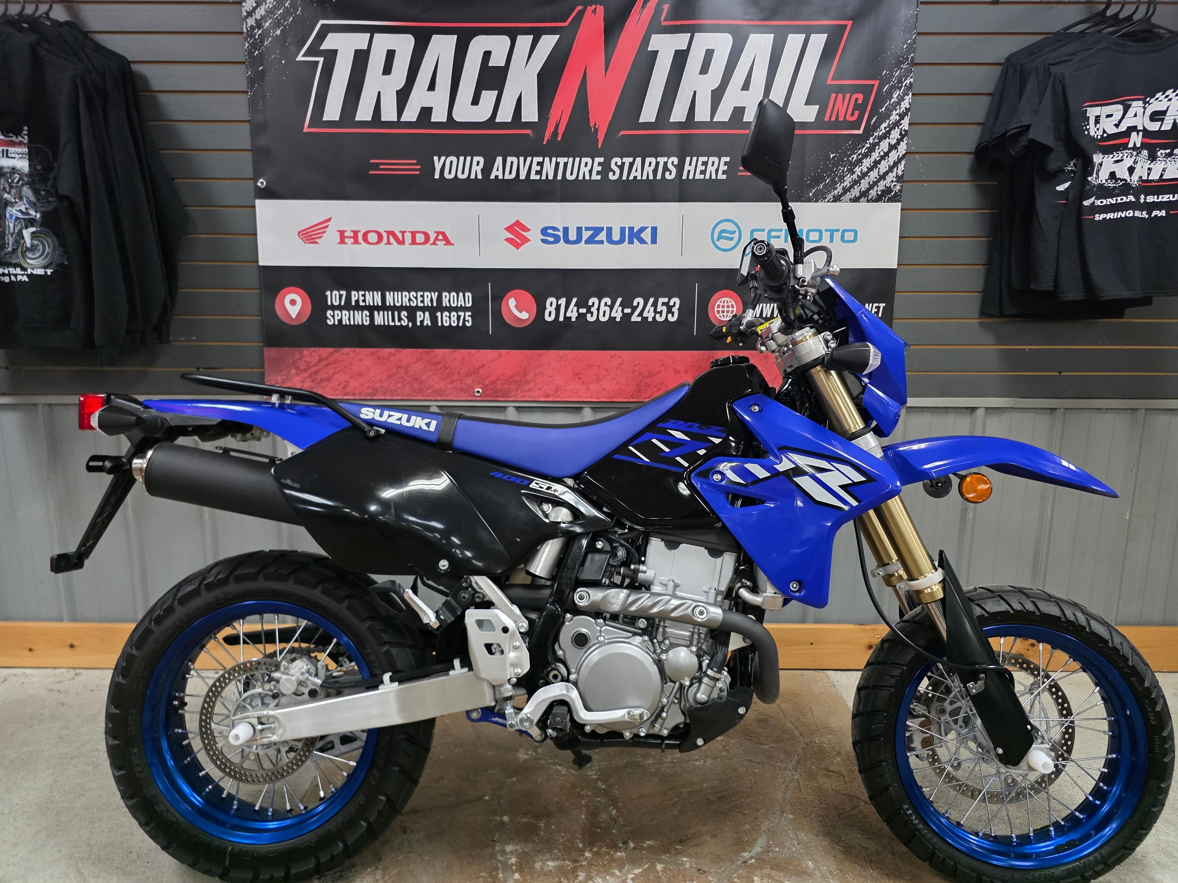 2023 Suzuki DR-Z400SM 400SM in Spring Mills, PA