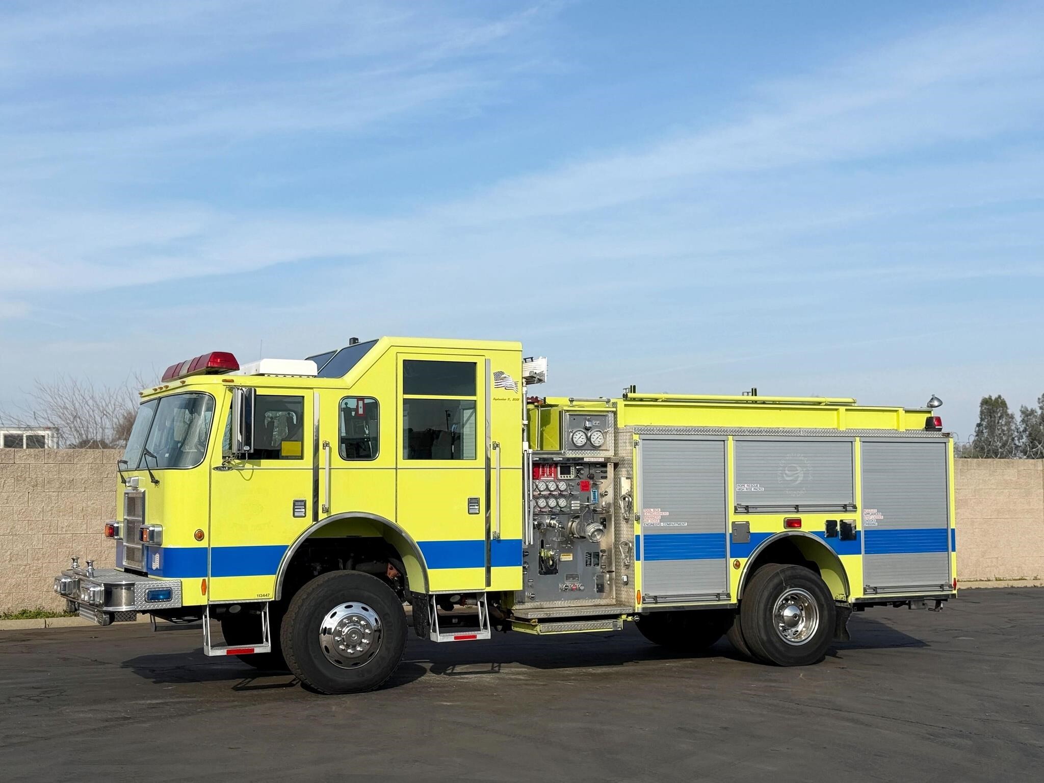 2003 PIERCE DASH in Sacramento, CA