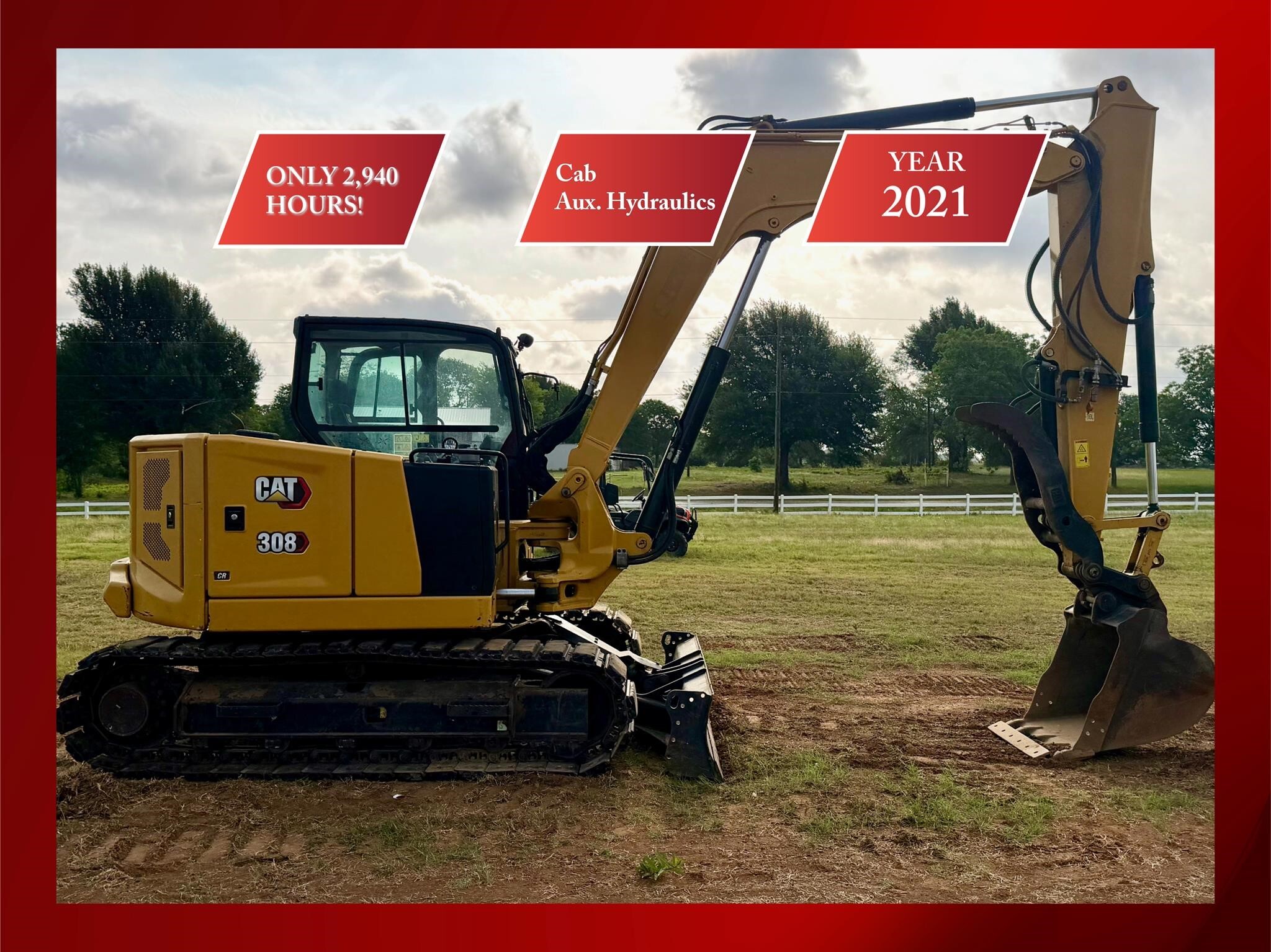 2021 CATERPILLAR 308 CR in Trinidad, TX