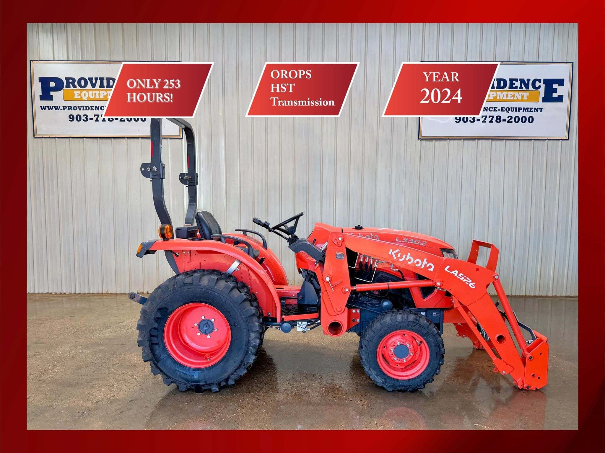2021 KUBOTA L2501DT in Trinidad, TX
