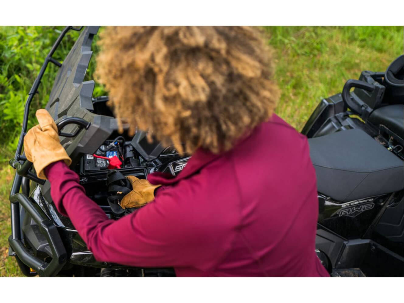 A photo of this 2026 Polaris Sportsman X2 570