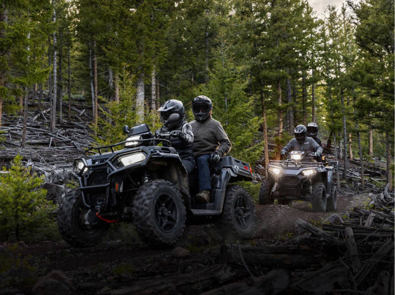 A photo of this 2026 Polaris Sportsman X2 570