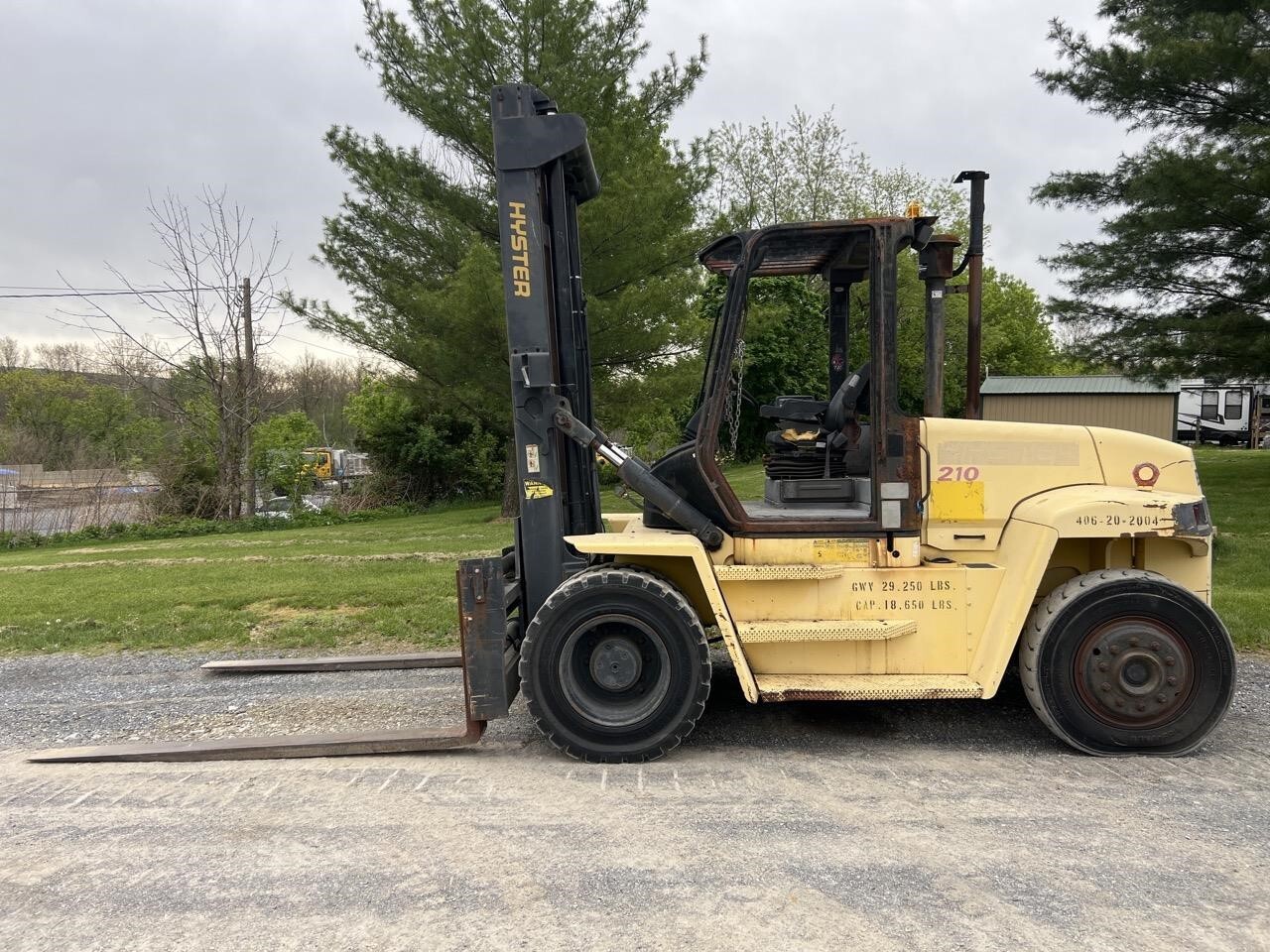 2002 HYSTER H210HD in Manheim, PA
