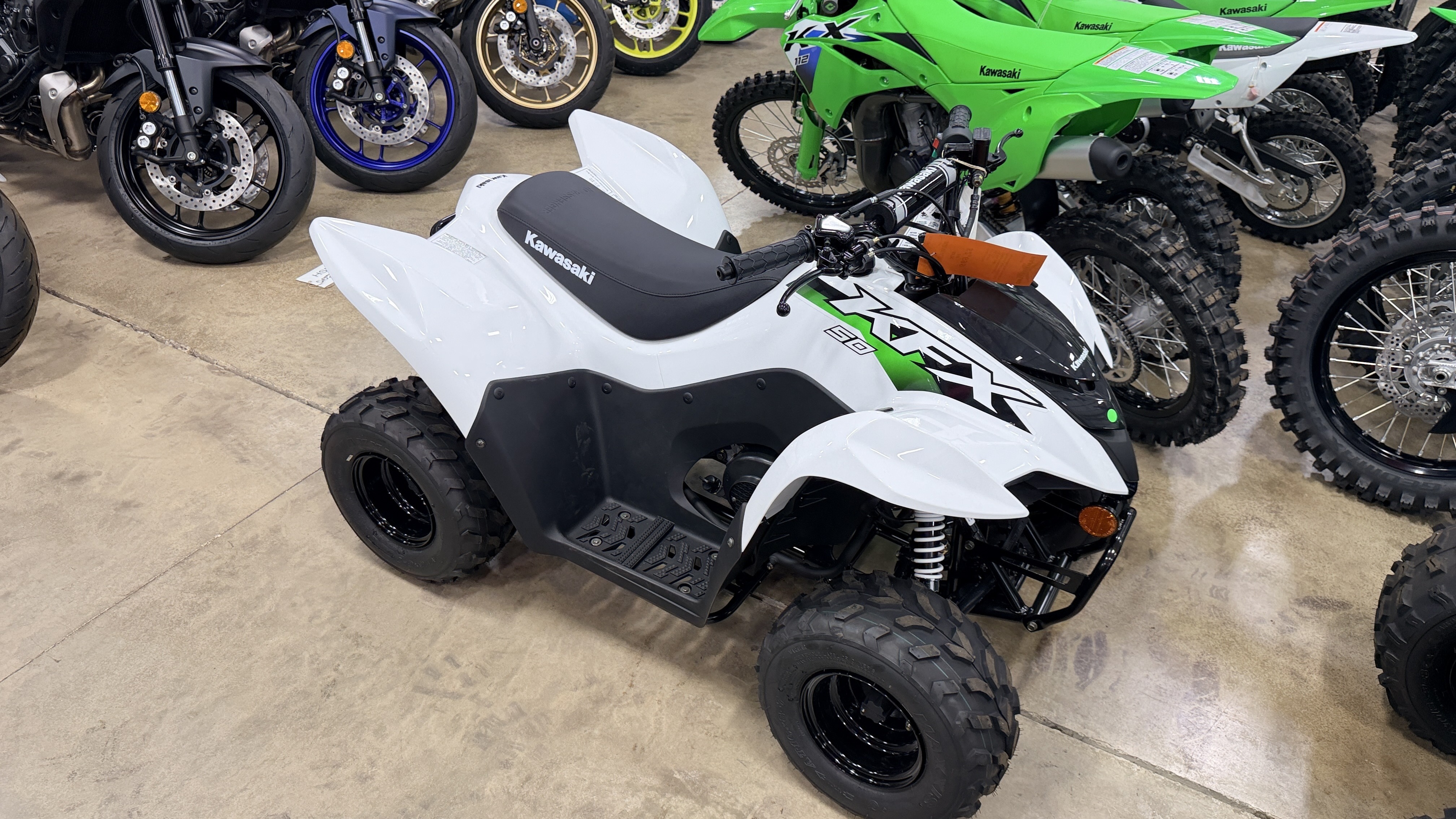 White Kawasaki Sand Rail ATV Four Wheelers For Sale Near Appleton