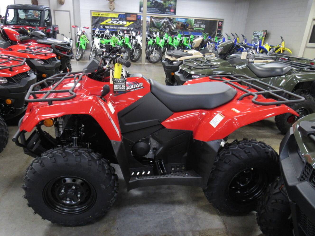 A photo of this 2025 Suzuki KingQuad 400ASi
