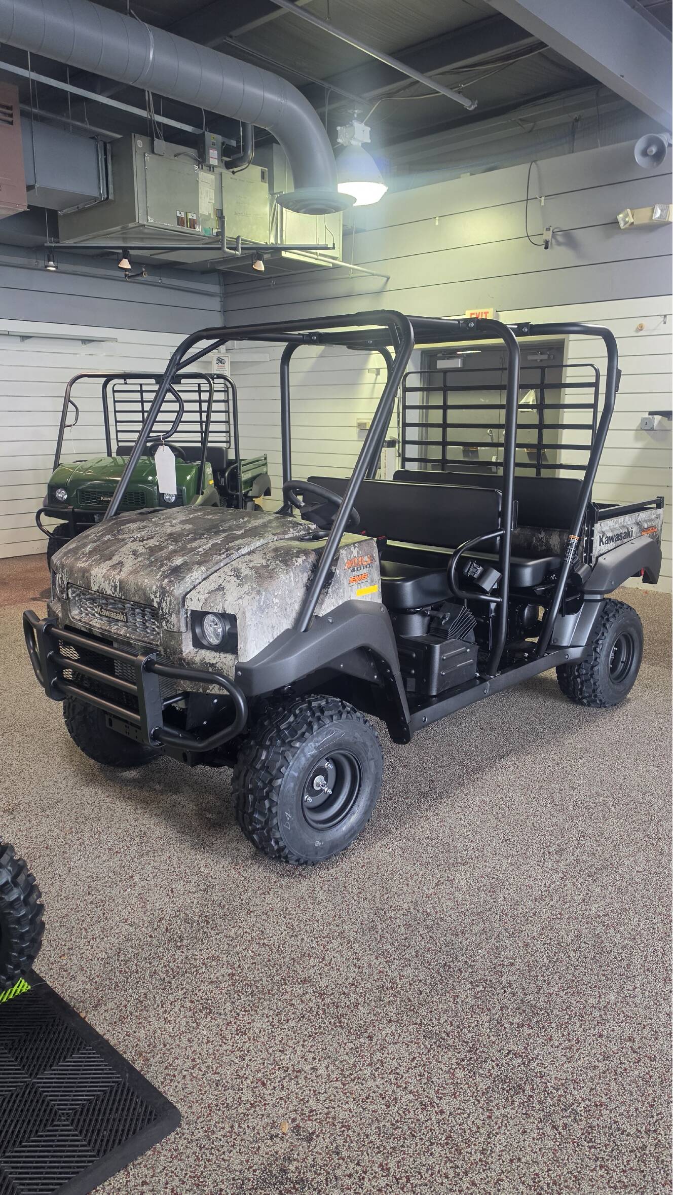 A photo of this 2027 Kawasaki MULE™ 4010 Trans4x4® Camo
