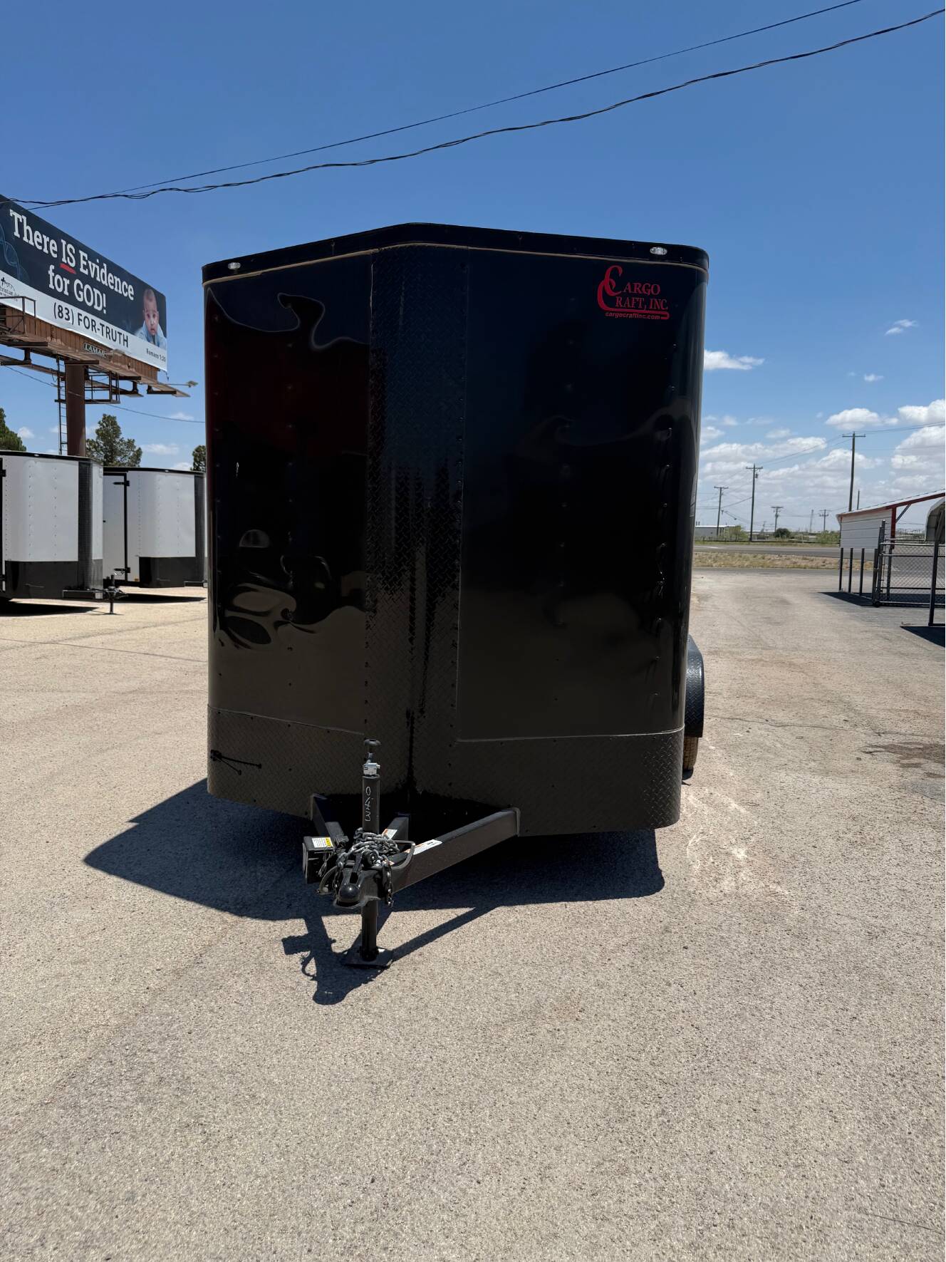 A photo of this 2026 Cargo Craft 7X16X7 EV / W SPARE
