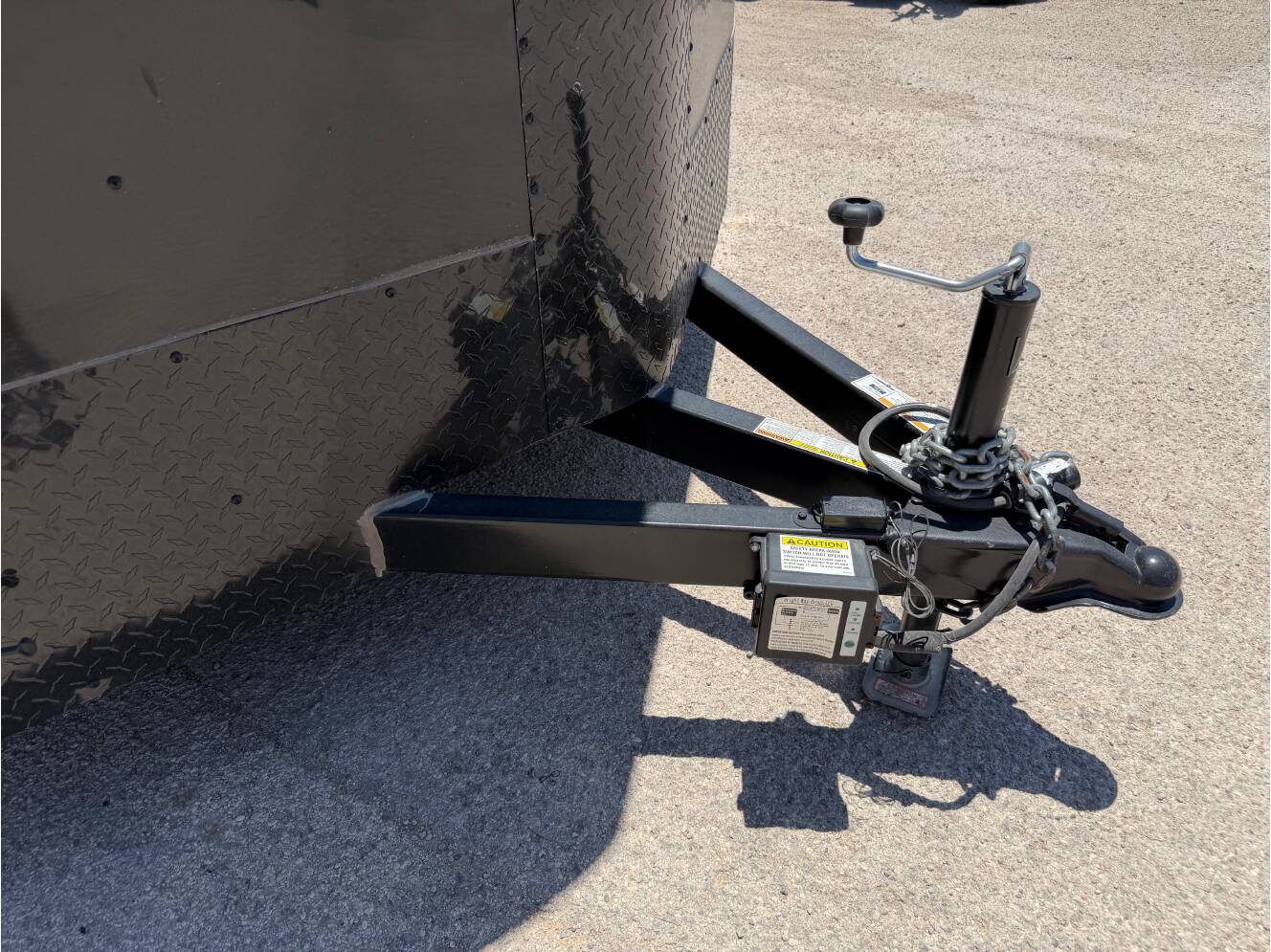 A photo of this 2026 Cargo Craft 7X16X7 EV / W SPARE