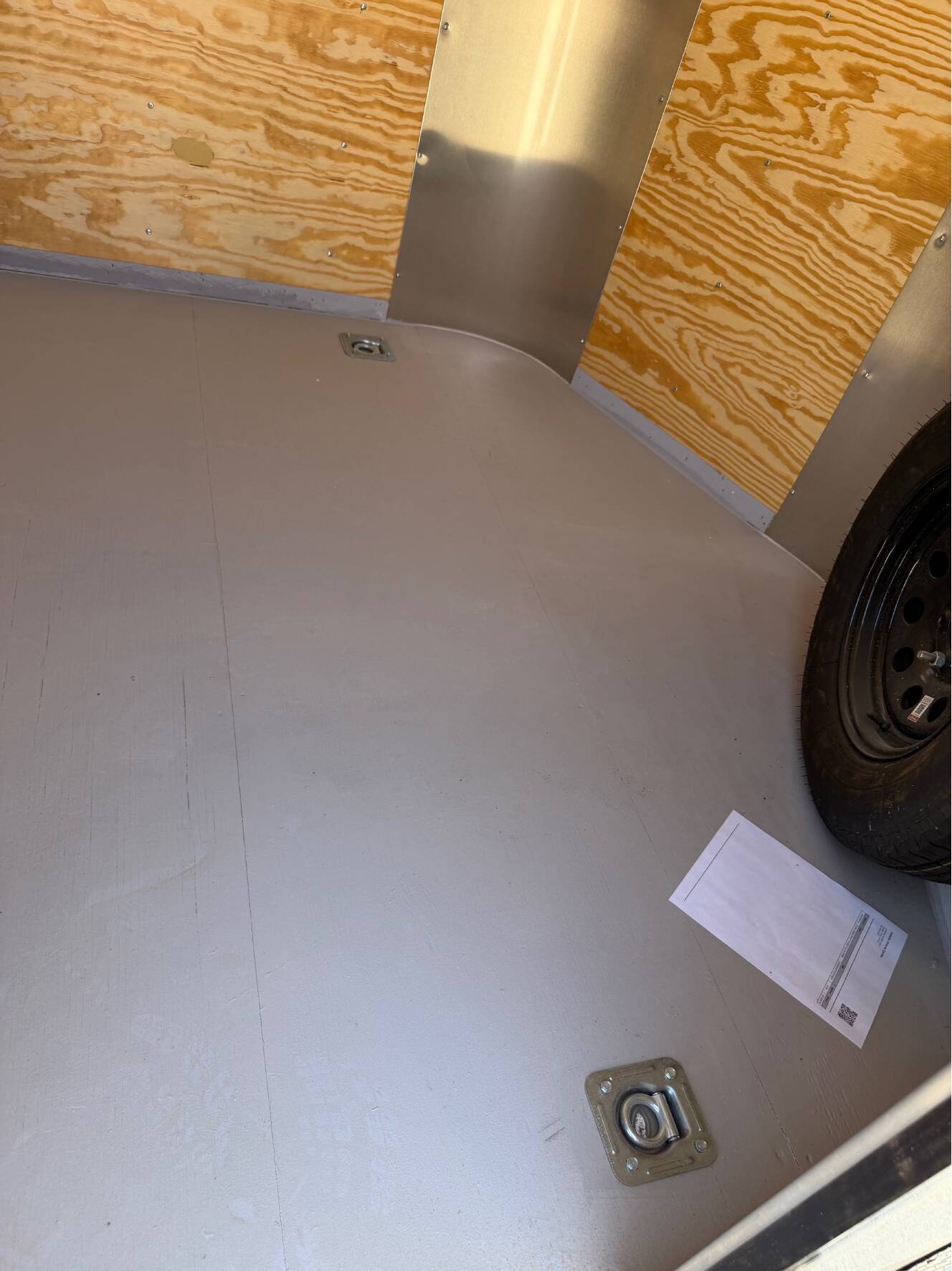 A photo of this 2026 Cargo Craft 7X16X7 EV / W SPARE
