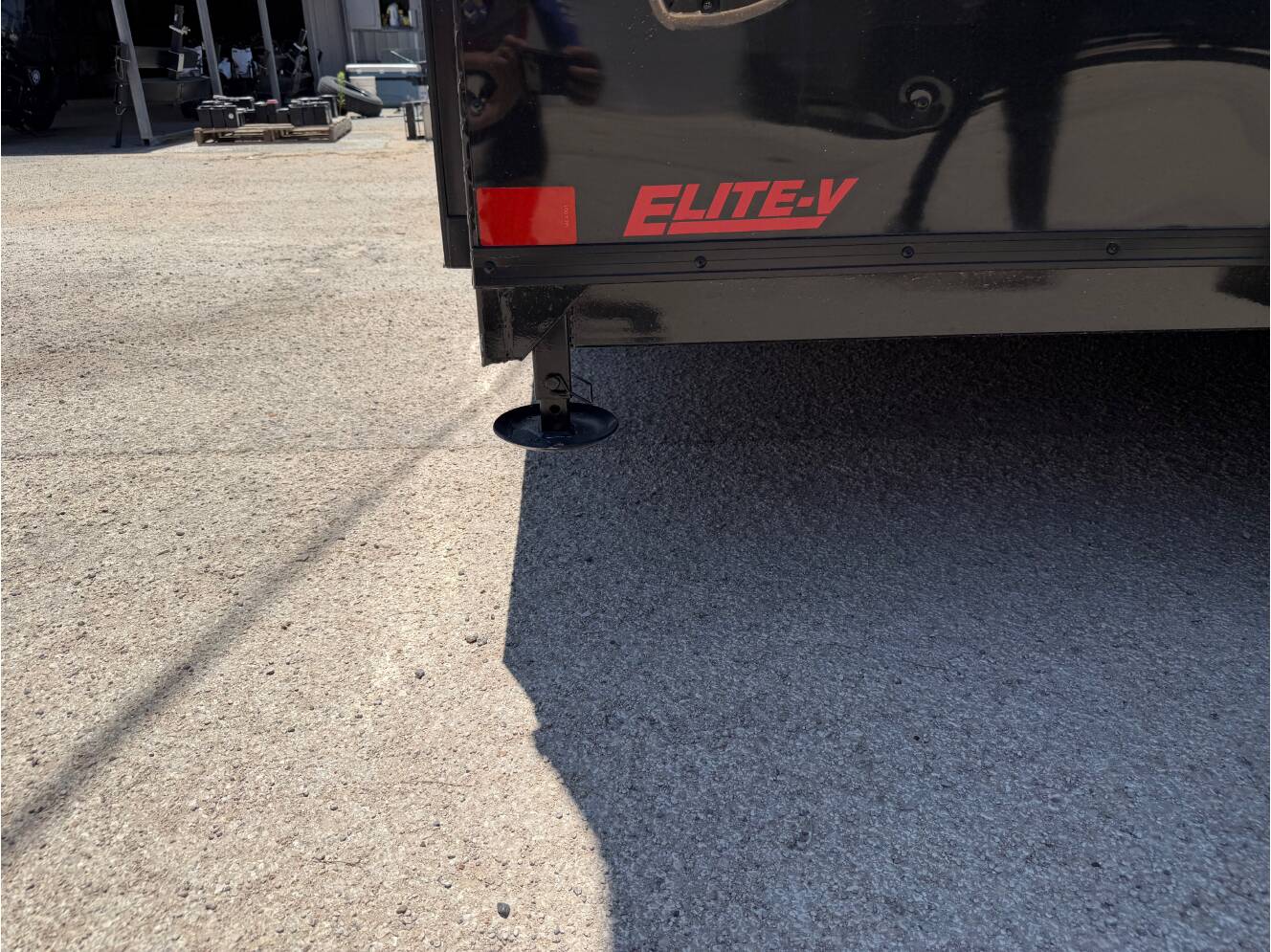 A photo of this 2026 Cargo Craft 7X16X7 EV / W SPARE