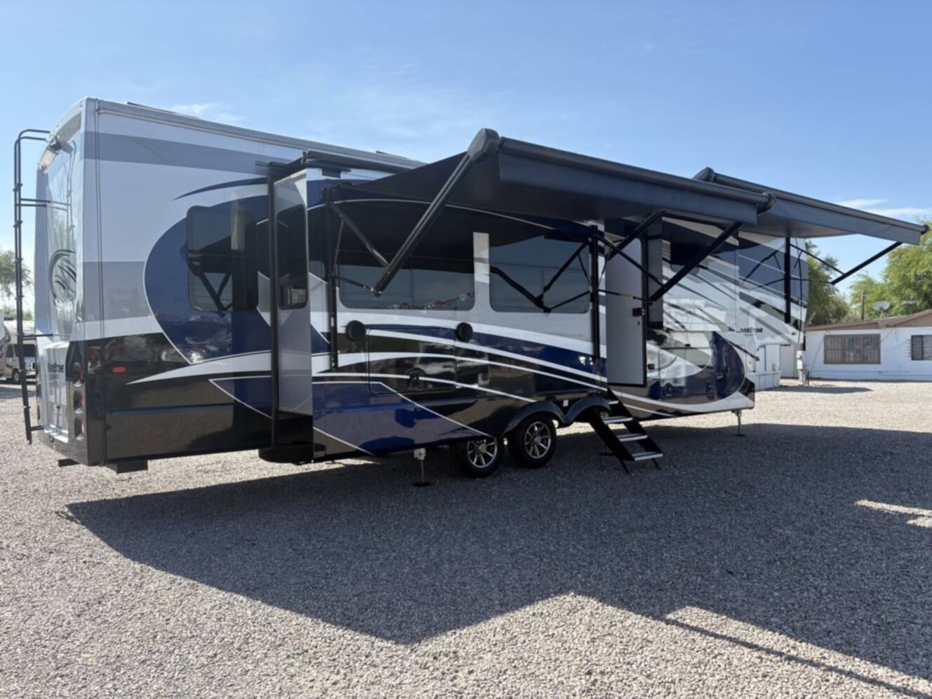 A photo of this 2021 Forest River RIVERSTONE 39RKFB