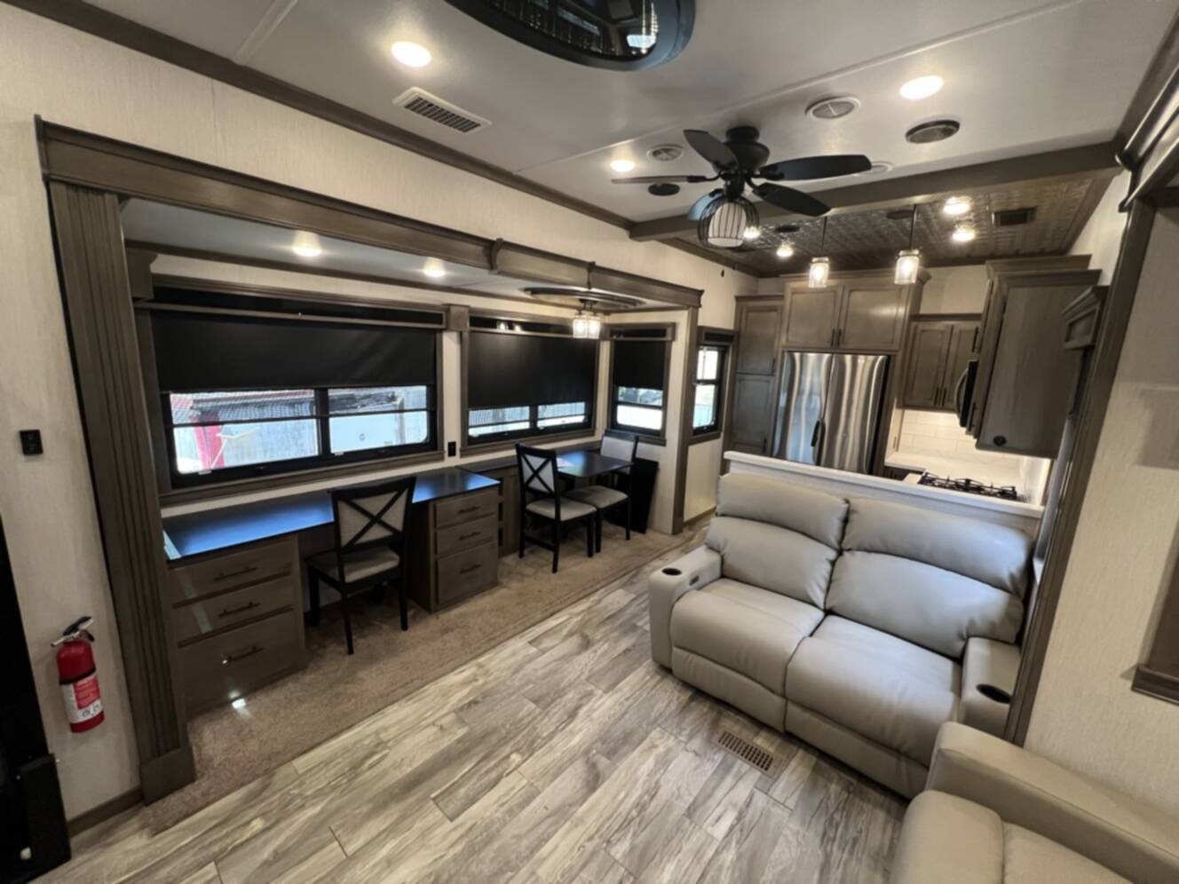 A photo of this 2021 Forest River RIVERSTONE 39RKFB