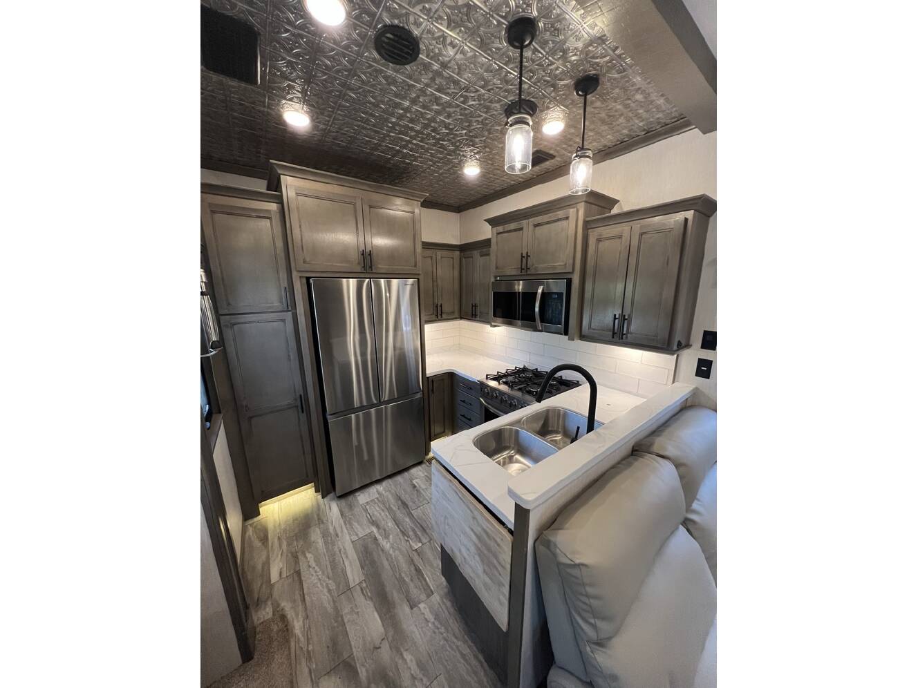 A photo of this 2021 Forest River RIVERSTONE 39RKFB