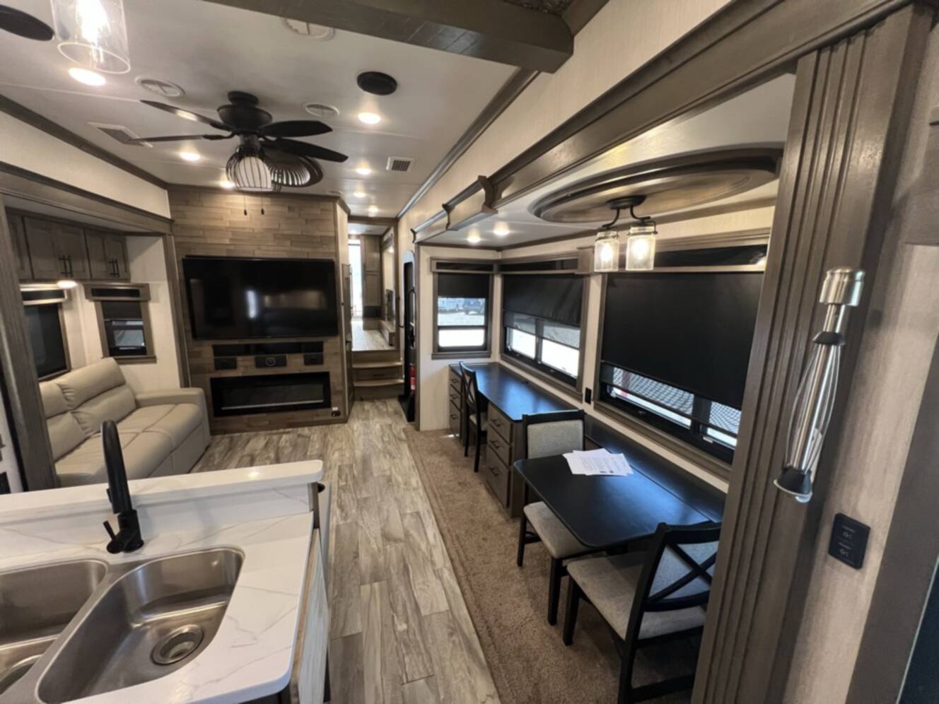 A photo of this 2021 Forest River RIVERSTONE 39RKFB