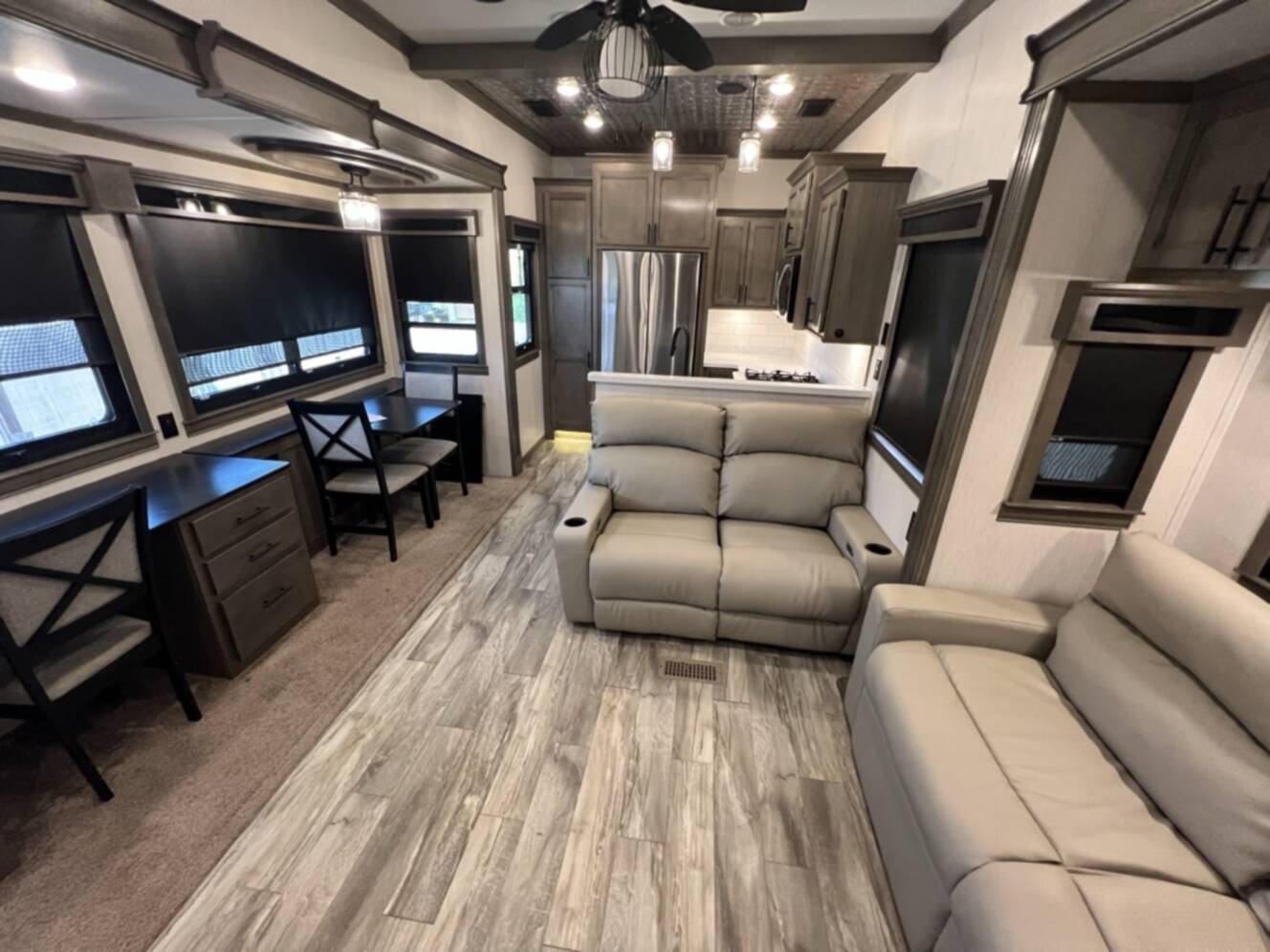 A photo of this 2021 Forest River RIVERSTONE 39RKFB