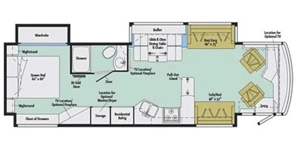 A photo of this 2016 Itasca Meridian 36M