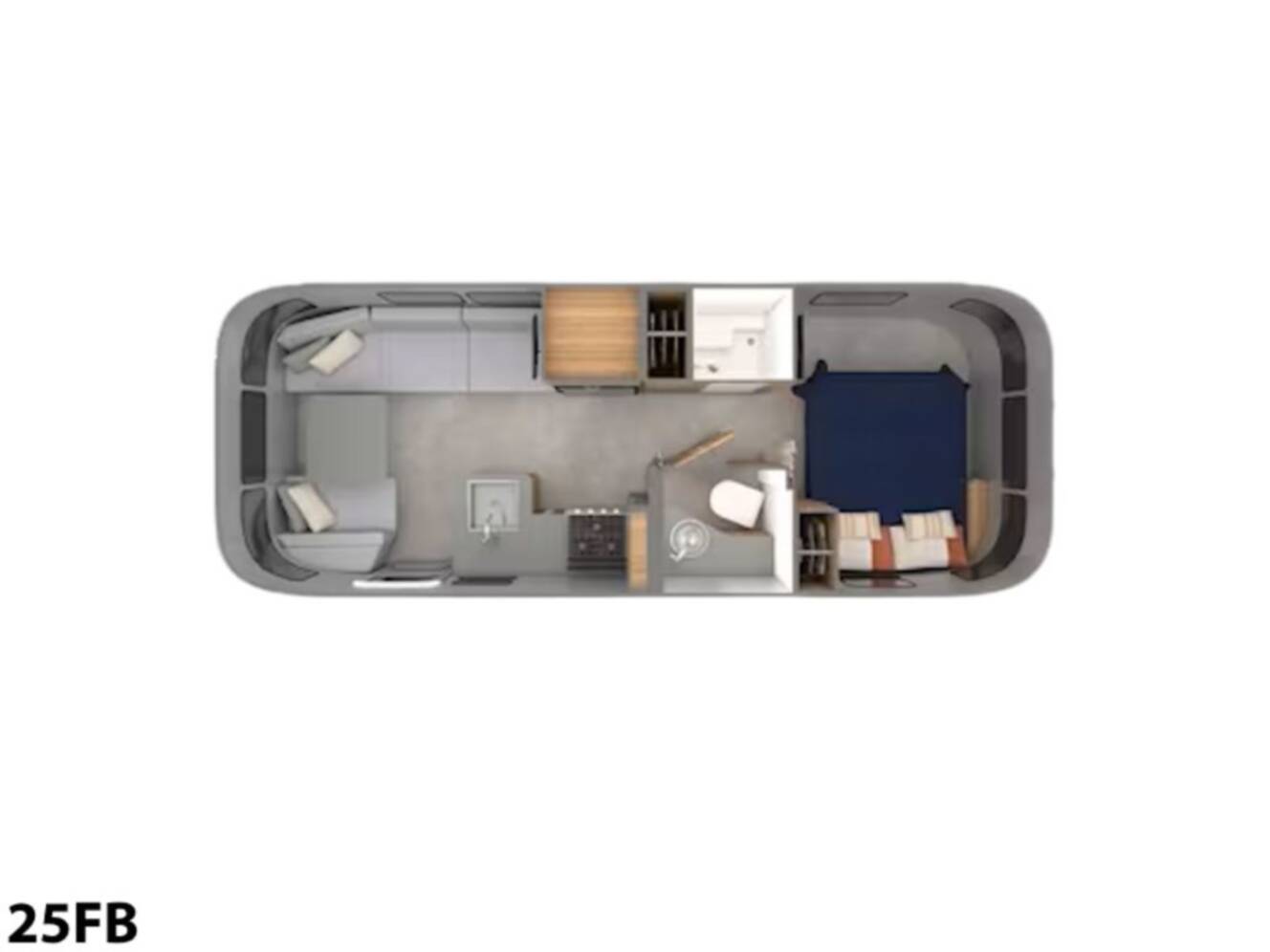 A photo of this 2026 Airstream Trade Wind® 25FB
