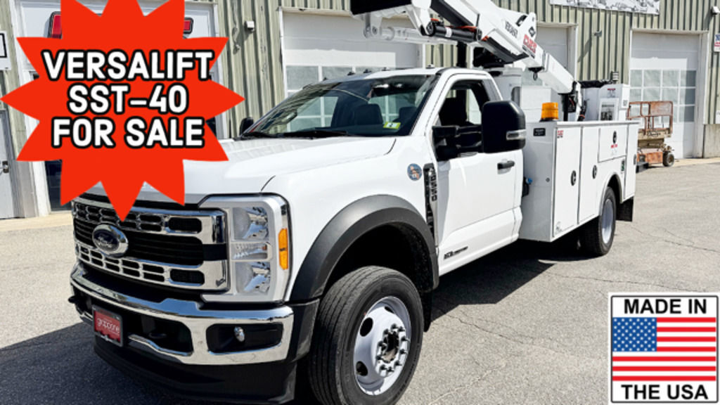 2026 Versalift SST-40-EIH Ford F-550 Bucket Truck 45' Working Height 4 in Amherst, NH