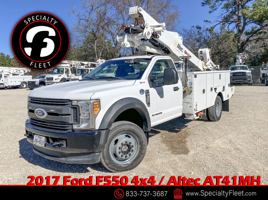 2017 ALTEC AT41MH / Ford F550 4x4 - Bucket Truck in Lindale, TX