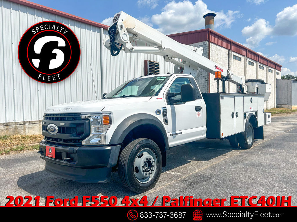 2021 PALFINGER ETC40IH / Ford F550 4x4 - Bucket Truck in Lindale, TX