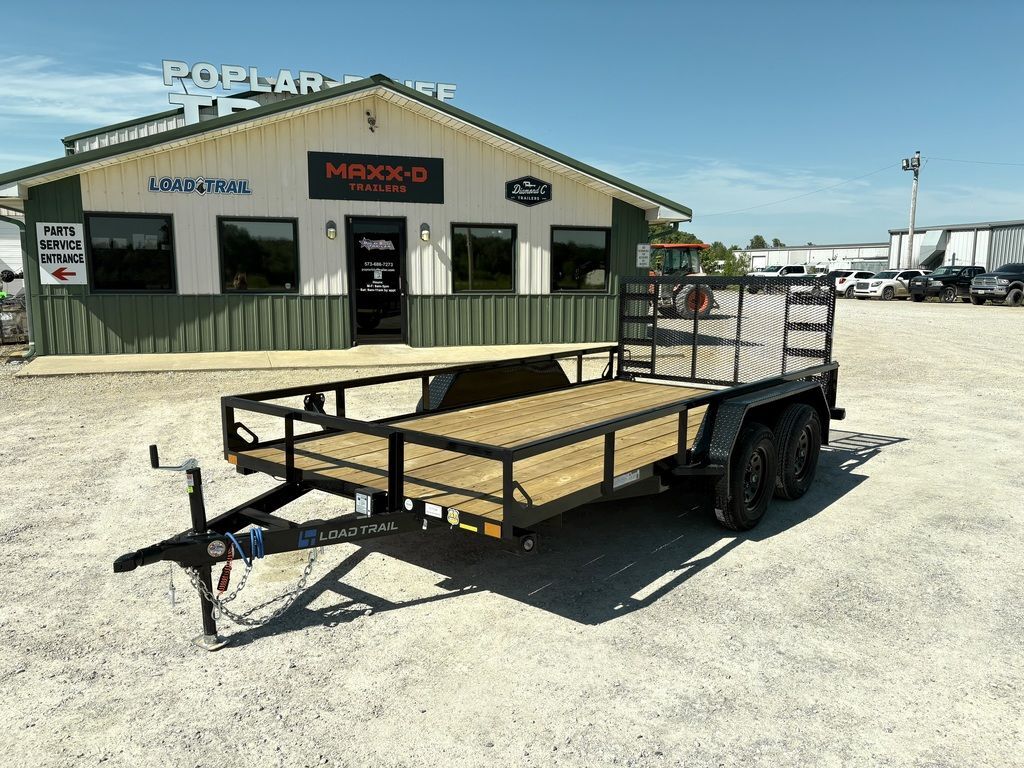 2026 Load Trail UE8314 83" x 14' Tandem Utility W/ 3' Spring Assist Gat in Poplar Bluff, MO