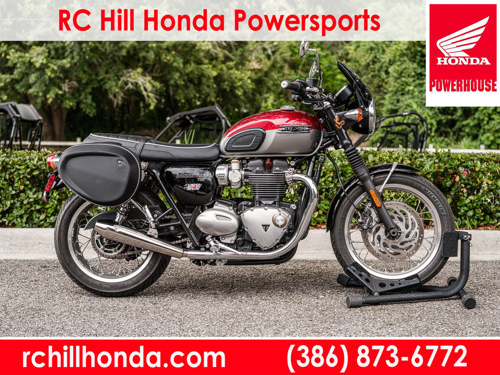 Used Red Triumph Bonneville T120 Motorcycles For Sale - Cycle Trader