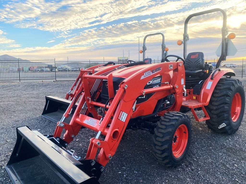 2026 KIOTI CK2620MB-TL 26HP 4x4 Tractor Loader Last Call Sale! in Phoenix, AZ
