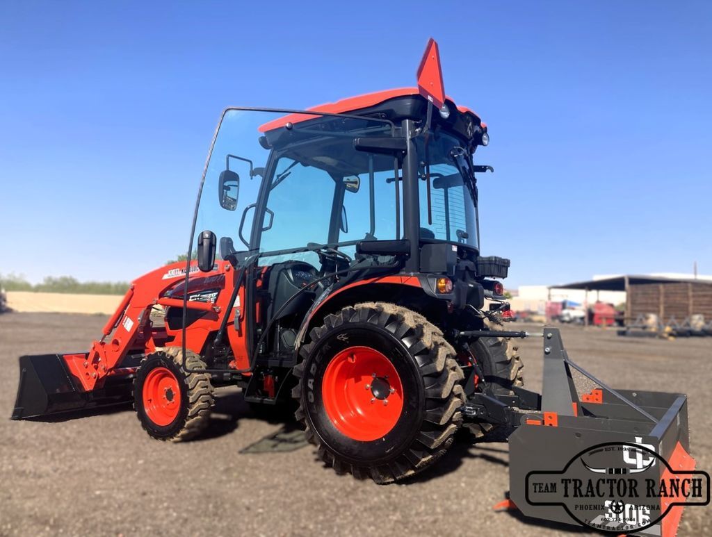 2026 KIOTI CK2620SEHC-TL CAB Tractor 26HP 4x4 w FREE Box Blade! in Phoenix, AZ