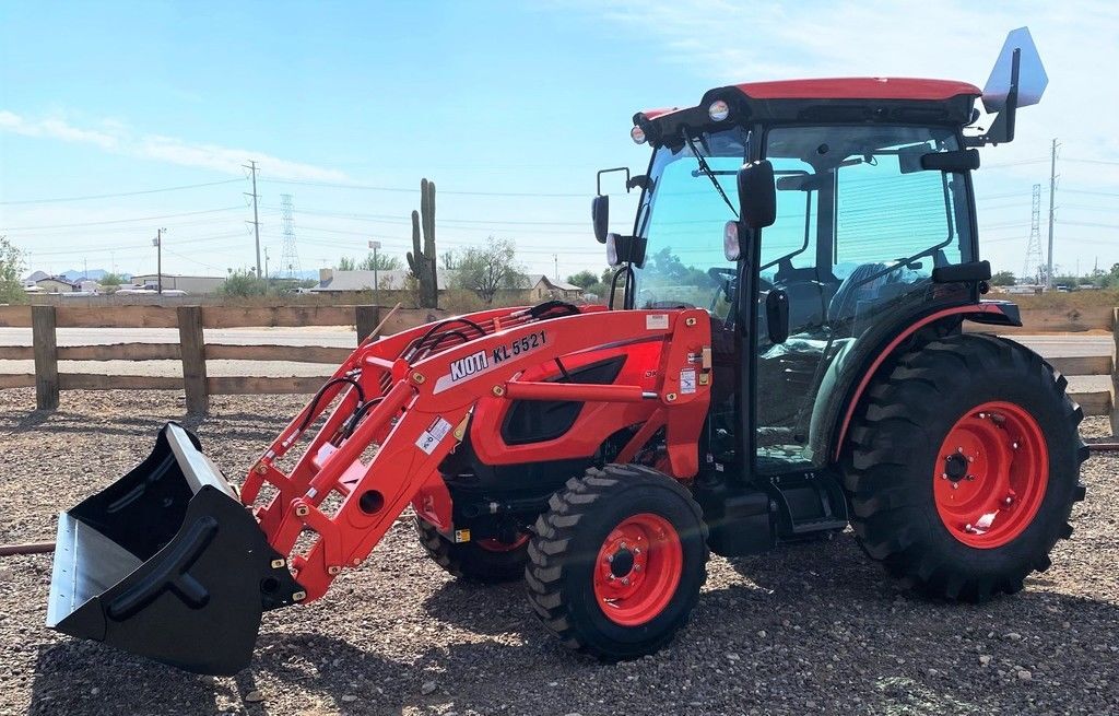 2026 KIOTI DK4720SEHC-TL 47HP 4x4 HYSTAT CAB Tractor w FREE FORKS in Phoenix, AZ