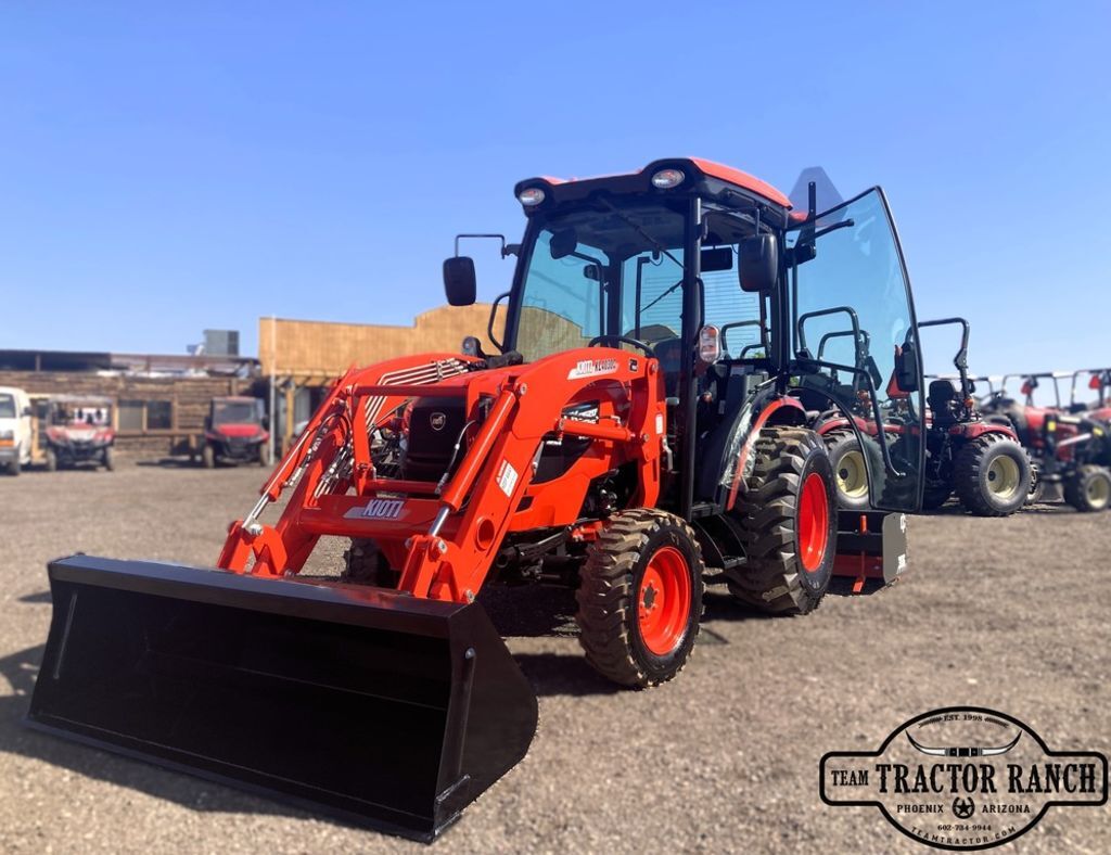 2026 KIOTI CK3520SEHC-TL CAB Tractor 35HP 4x4 w FREE Box Blade! in Phoenix, AZ