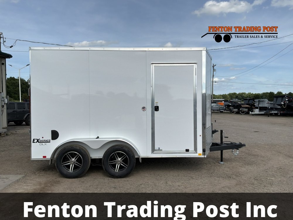 2026 Cargo Express 7x12 7K EX DLX Flat Top V-Nose in Fenton, MI