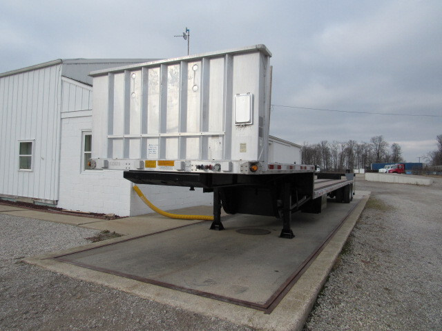 2016 Utility 48 X 102 Aluminum Steel Combo Step Deck Trailer Forklif in Grabill, IN