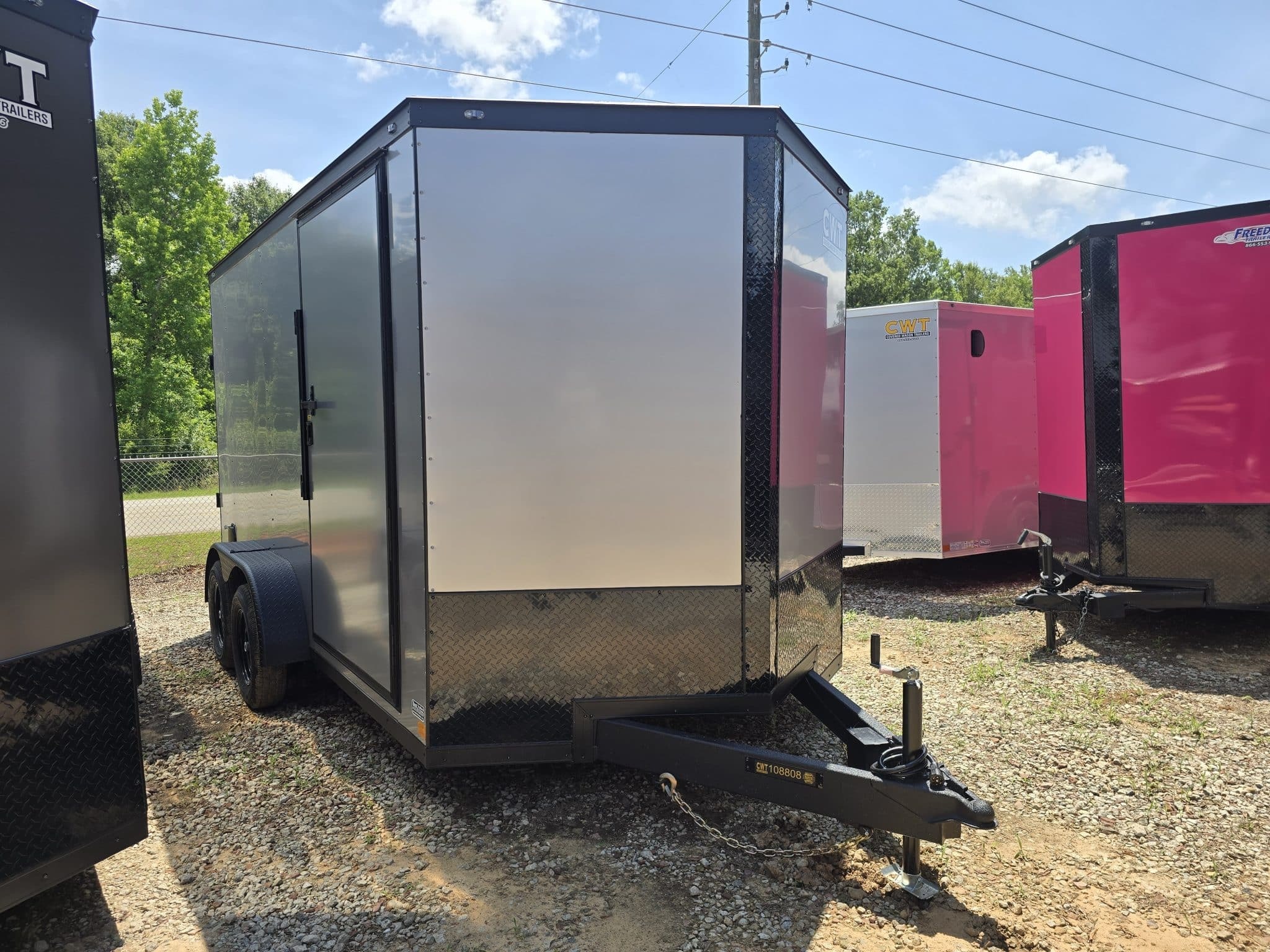 2026 coveredwagontrailers 7X14 Tandem Axle 7K Enclosed Trailer in Byron, GA