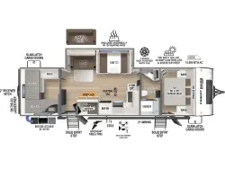 2025 Forest River Surveyor Legend 296QBLE
