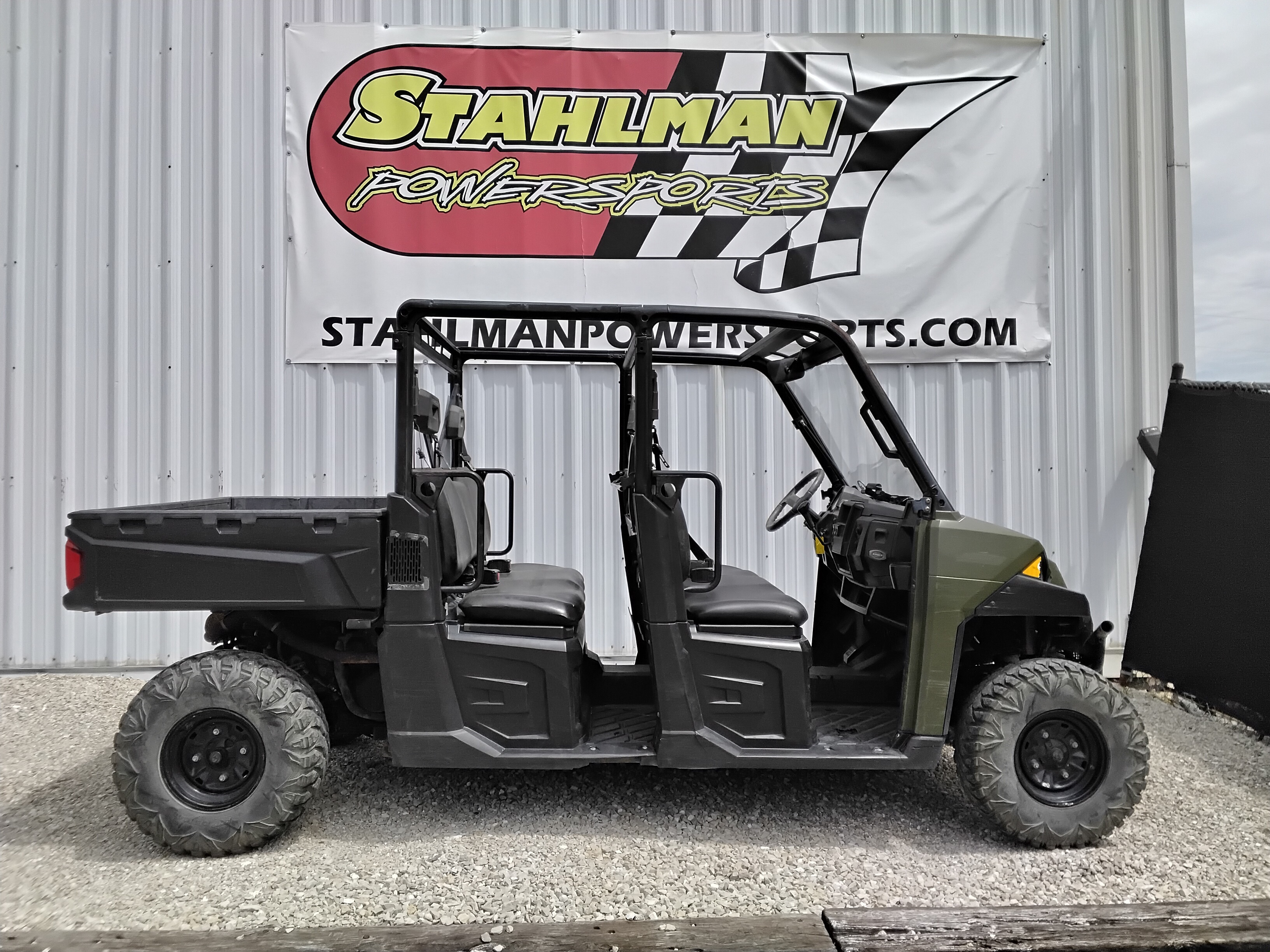 2018 Polaris RANGER CREW DIESEL SAGE GREEN Base UTV/Utility ATV
