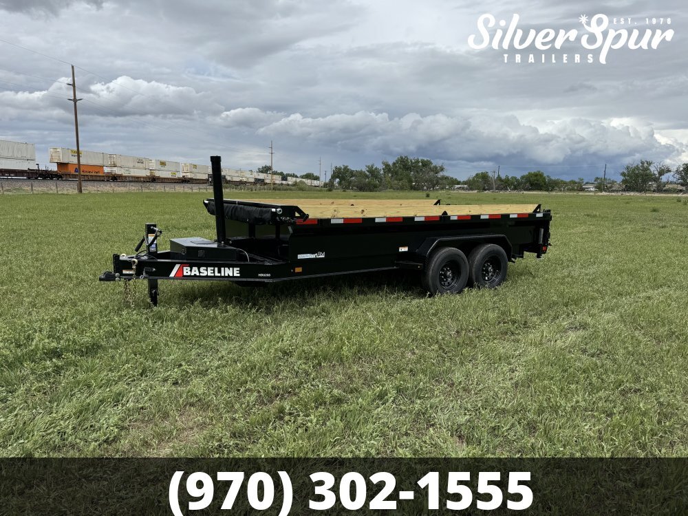 2025 Baseline HDU208 HD TELESCOPIC DUMP TRAILER in Brush, CO