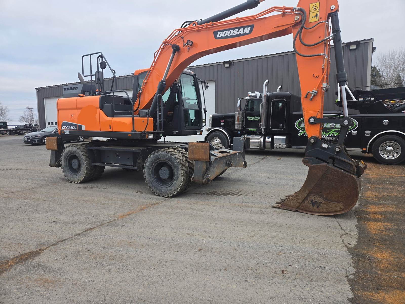 2020 Doosan DX140W in Augusta, ME