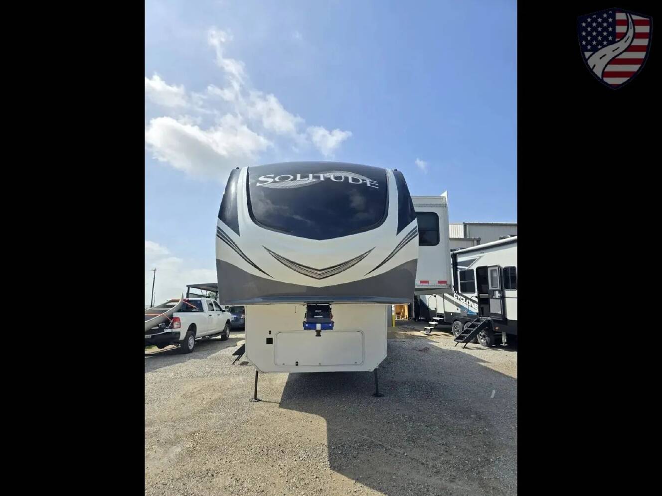 A photo of this 2021 Grand Design Solitude 390RK-R