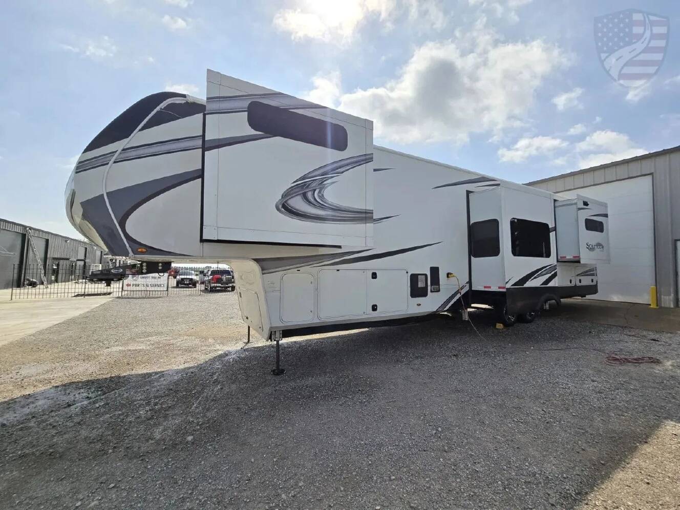 A photo of this 2021 Grand Design Solitude 390RK-R