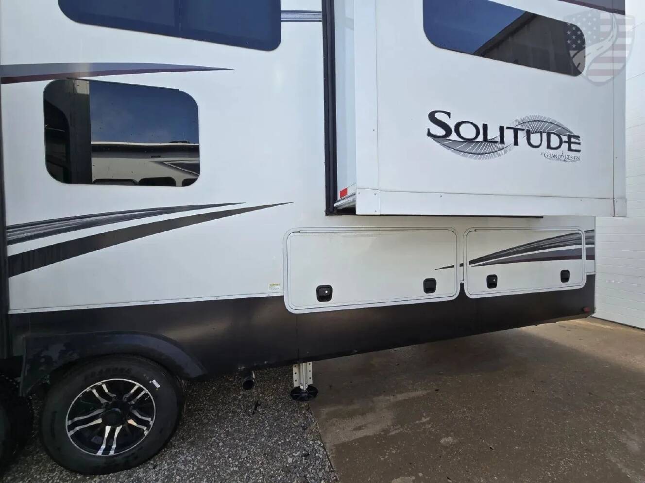 A photo of this 2021 Grand Design Solitude 390RK-R