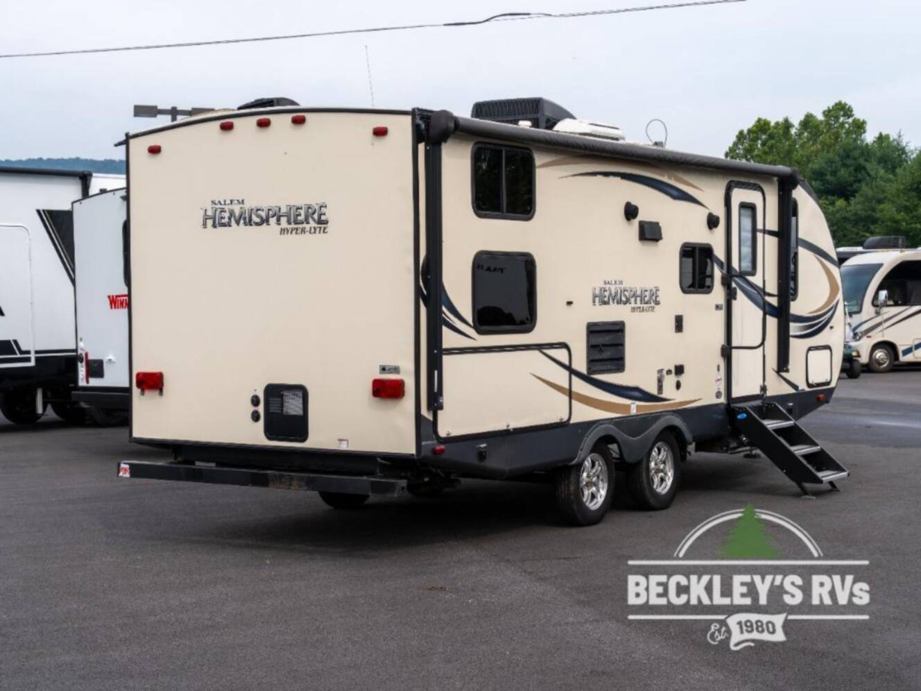A photo of this 2016 Forest River Rv Salem Hemisphere Hyper-Lyte 24BHHL