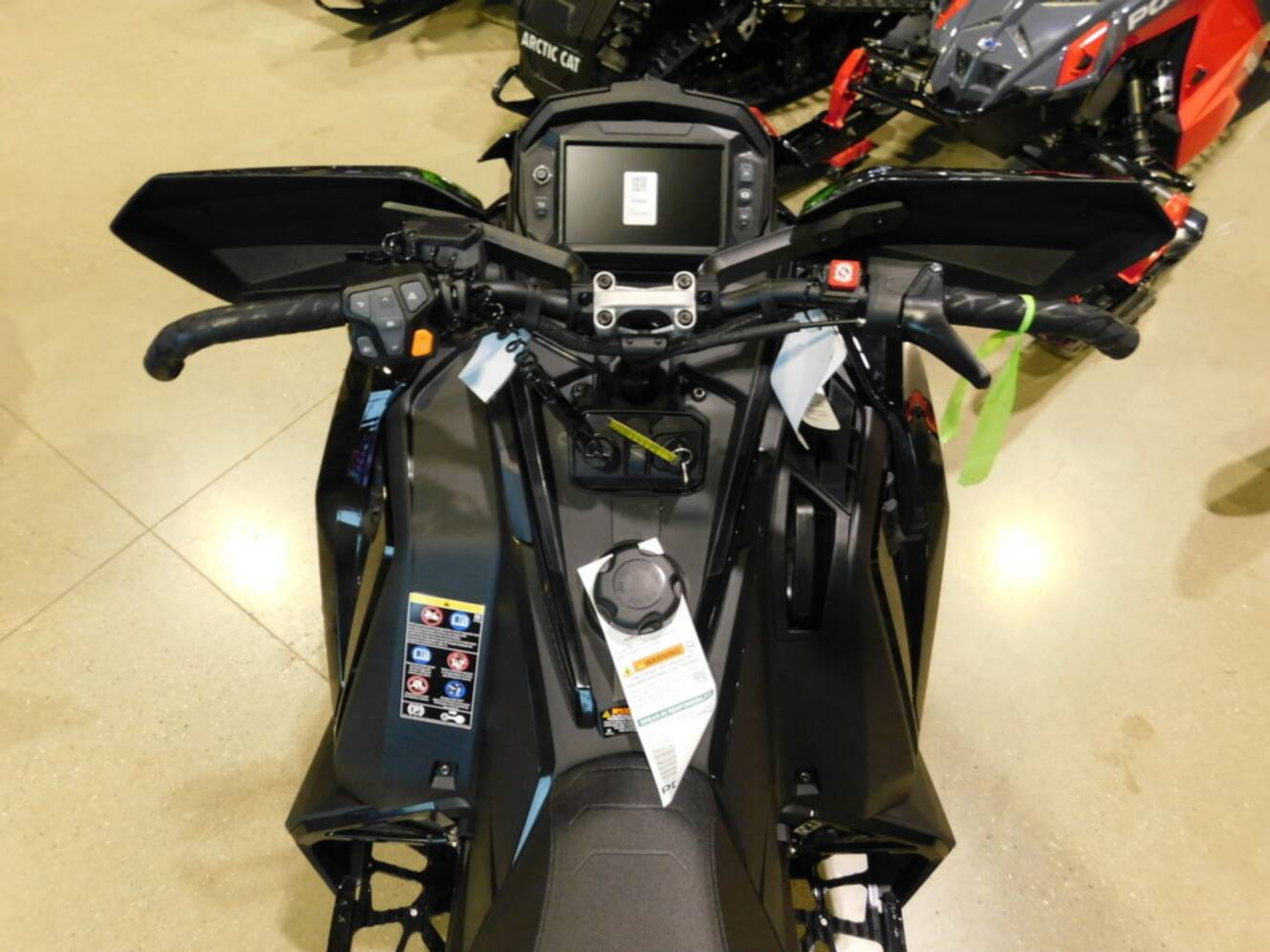 A photo of this 2026 Polaris® Patriot 9R INDY XCR 137 Gloss Black / Blue Dusk