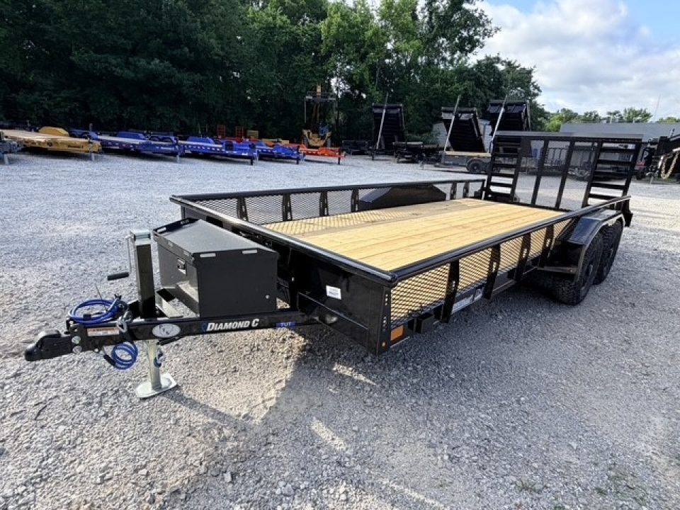 2026 Diamond C Trailers 9.9K TUT 206 Package 18' x 83" Venture in Fayetteville, AR