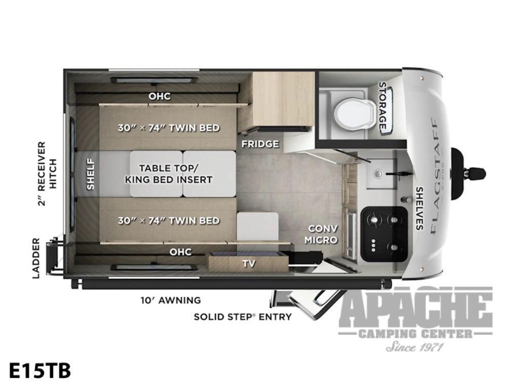 2026 Forest River Rv Flagstaff E-Pro E15TB in tacoma WA
