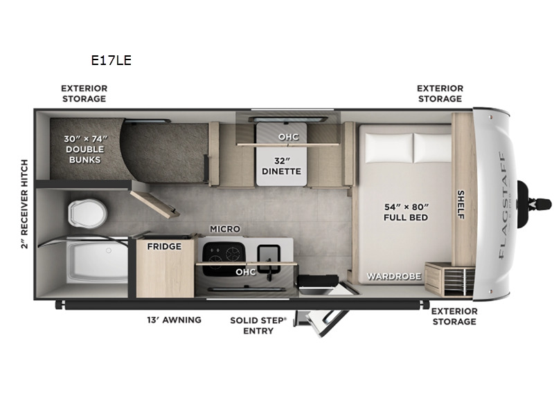 2026 Forest River Rv Flagstaff E-Pro E17LE in poulsbo WA