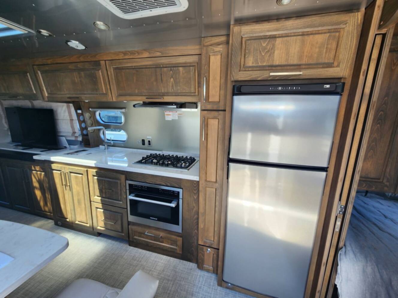 A photo of this 2026 Airstream Classic 33FB Twin