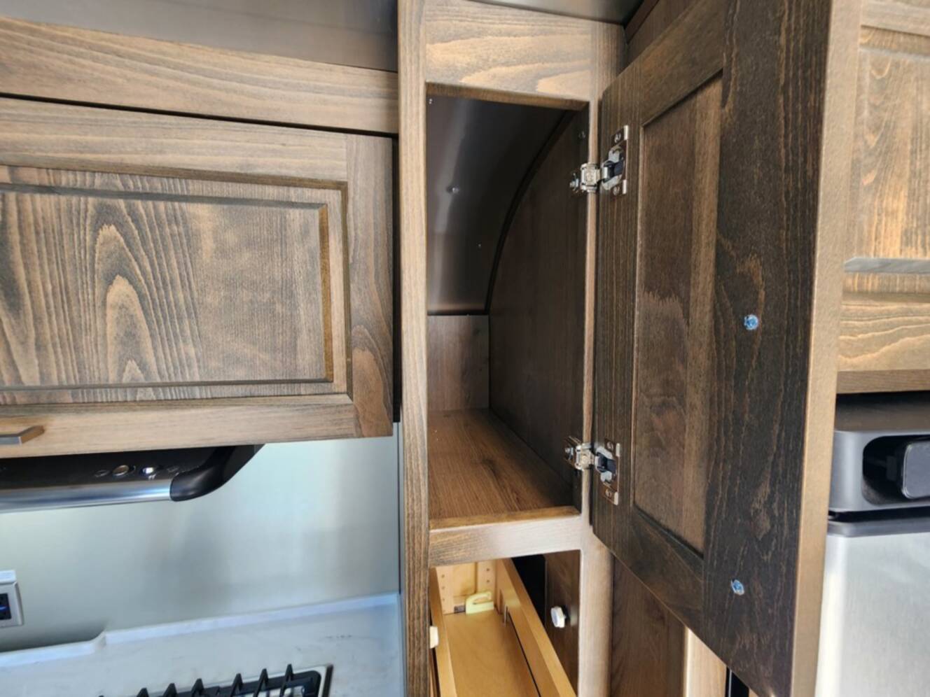 A photo of this 2026 Airstream Classic 33FB Twin
