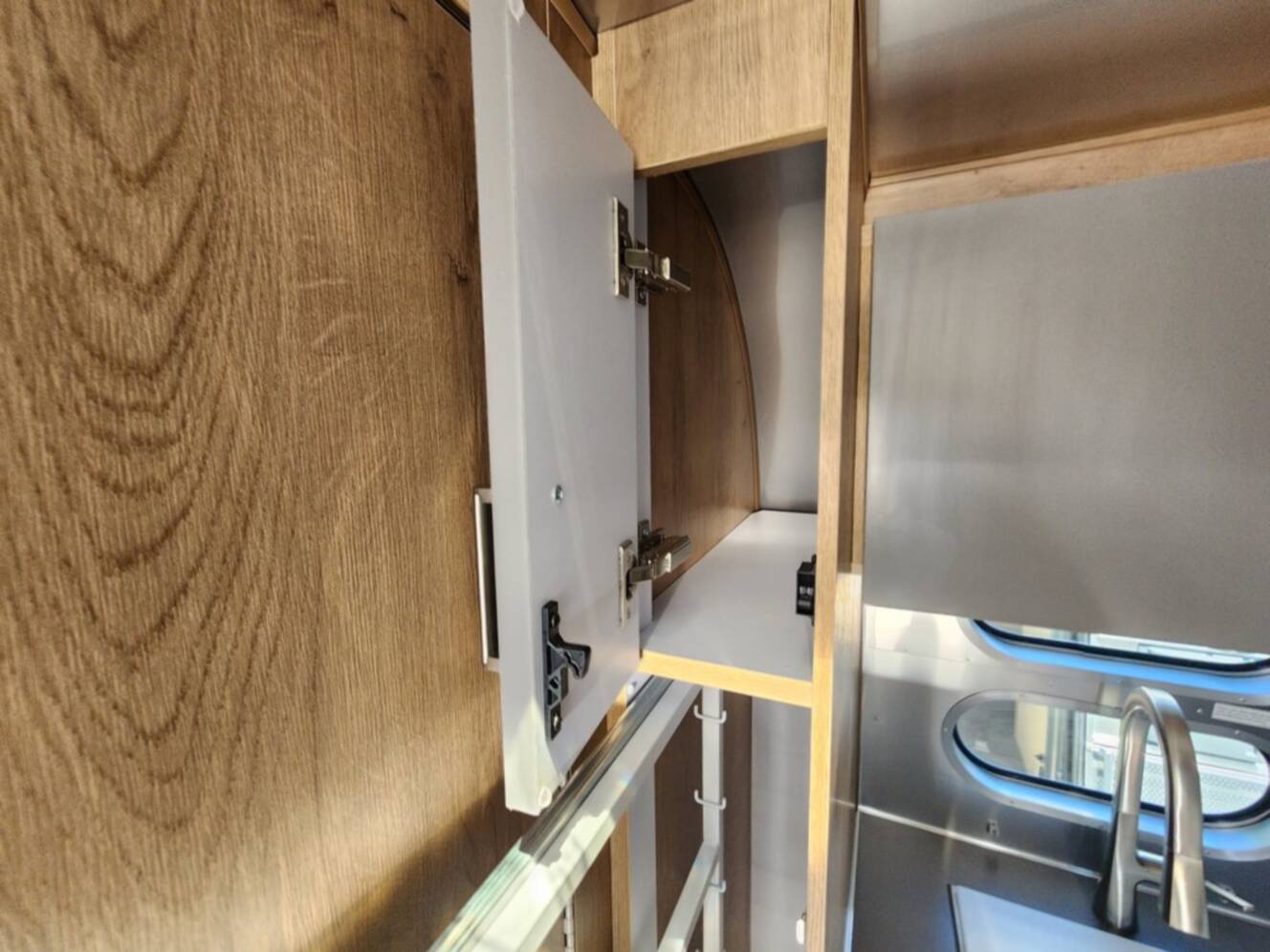 A photo of this 2026 Airstream Trade Wind 23FB Twin